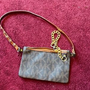 Brown Leather Crossbody Bag